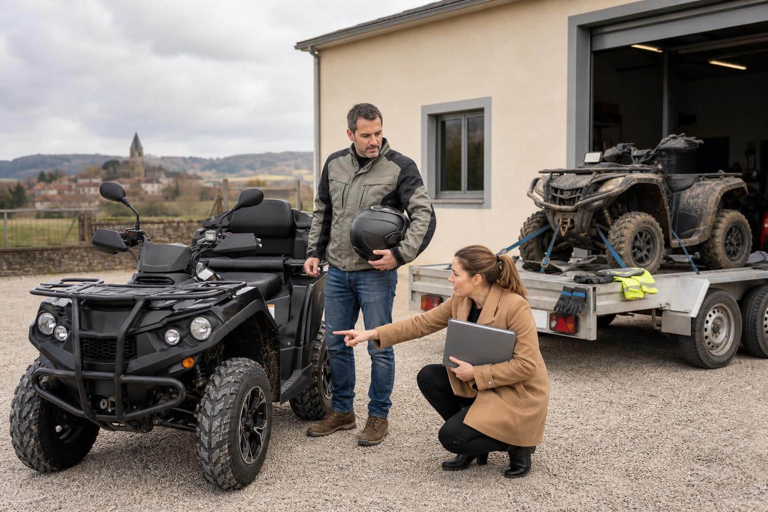 assurance quad loisir selon homologation