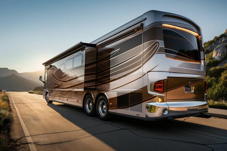 camping car luxe piscine
